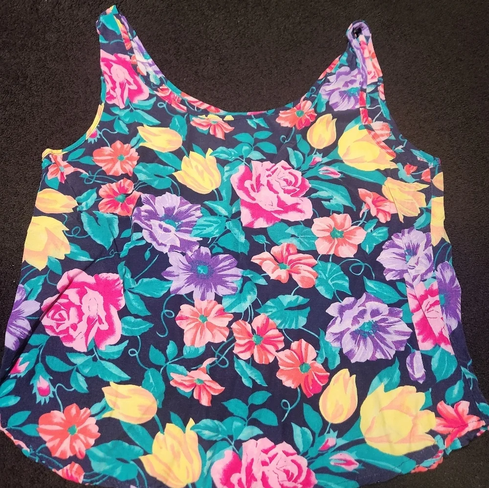 Vintage Floral Summer Set Small 90s Momcore